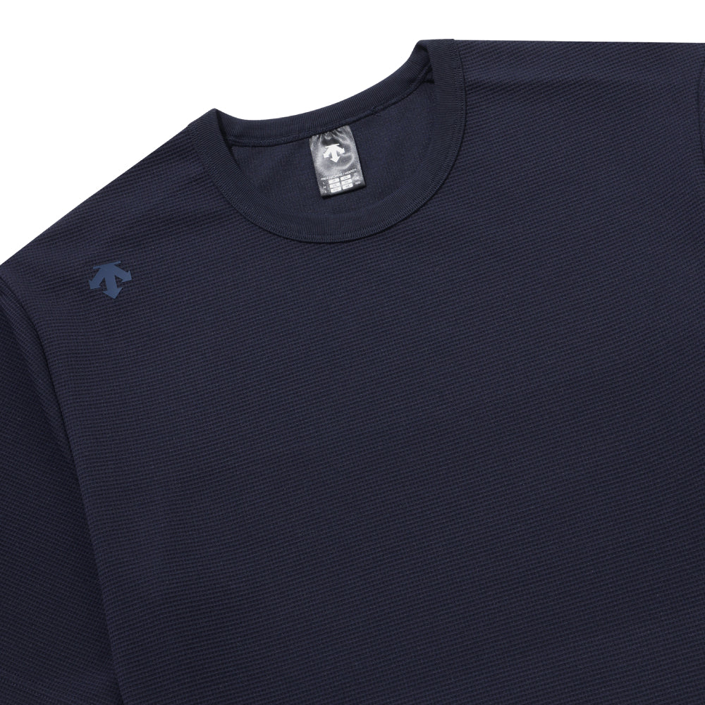 MEN WAFFLE CREWNECK SHORT SLEEVE T-SHIRTS 男士 運動上衣