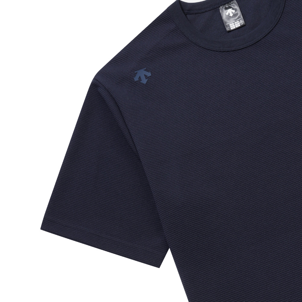 MEN WAFFLE CREWNECK SHORT SLEEVE T-SHIRTS 男士 運動上衣