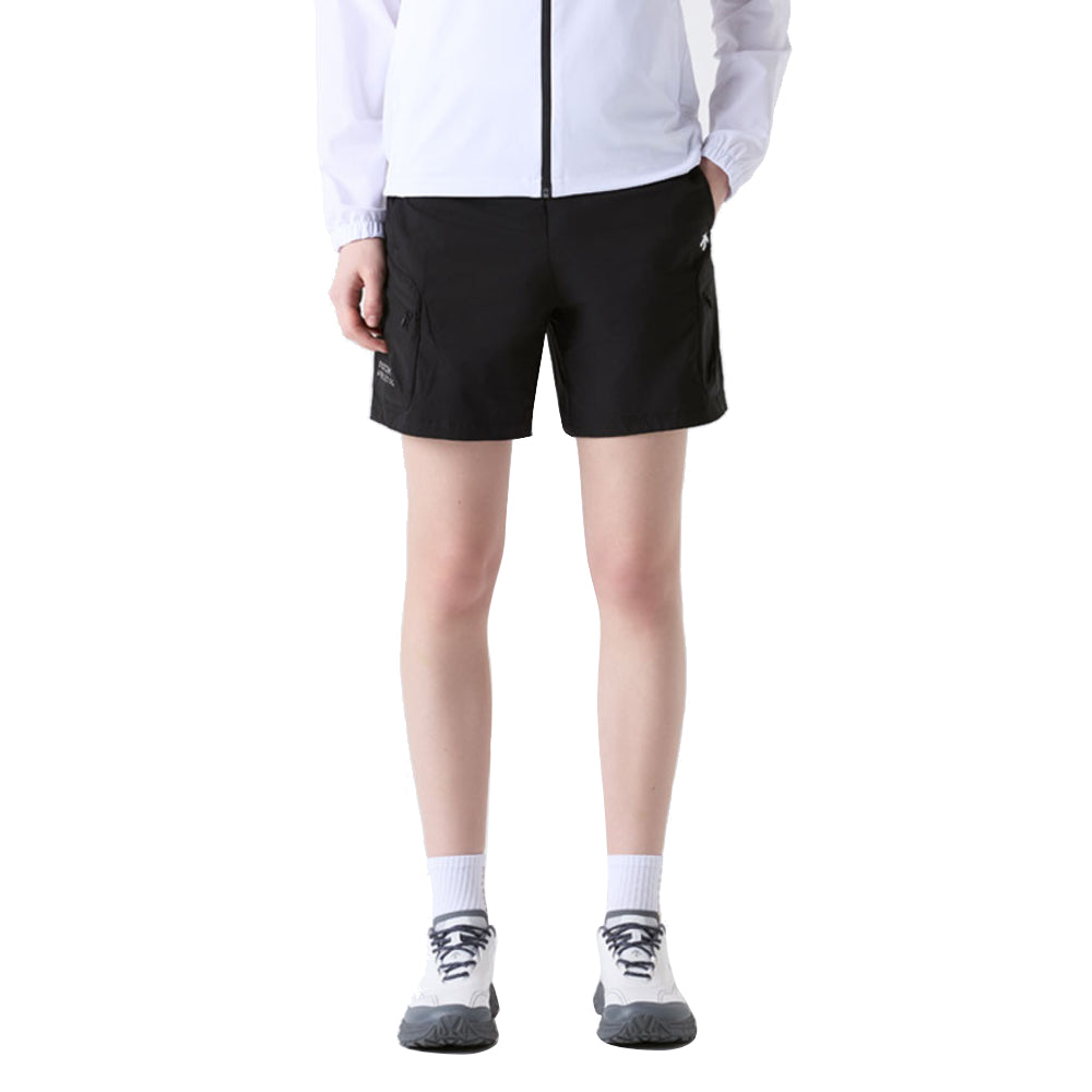 WOMEN POCKET WOVEN HALF PANTS 女士 運動短褲