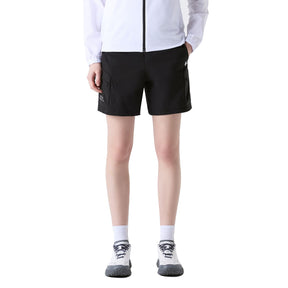 WOMEN POCKET WOVEN HALF PANTS 女士 運動短褲