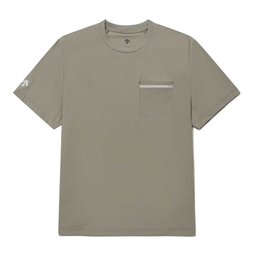 MEN AIR-STRETCH POCKET SHORT SLEEVE T-SHIRTS 男士 運動上衣