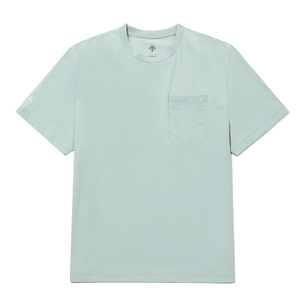 MEN AIR-STRETCH POCKET SHORT SLEEVE T-SHIRTS 男士 運動上衣