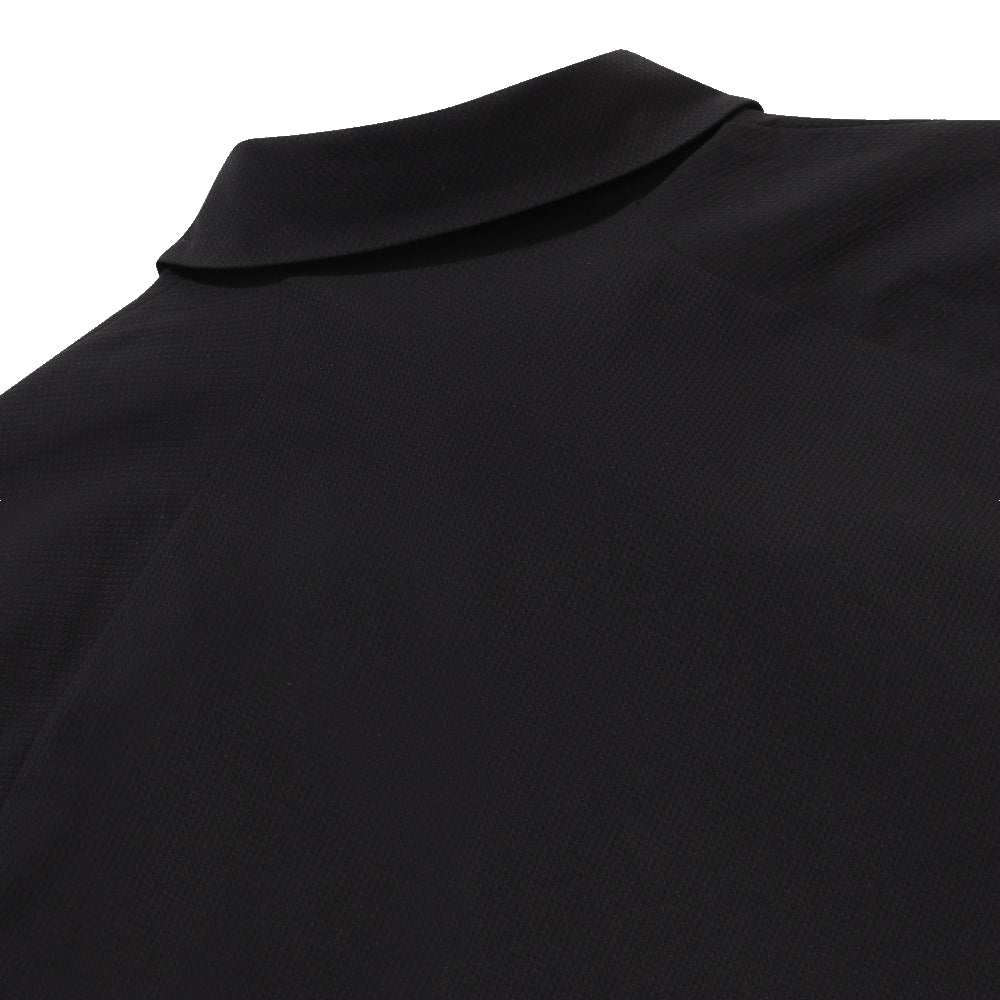 MEN TEXTURED WOVEN SHORT SLEEVE POLO TS 男士 運動上衣