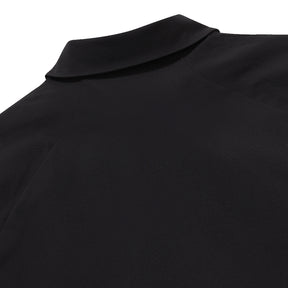 MEN TEXTURED WOVEN SHORT SLEEVE POLO TS 男士 運動上衣