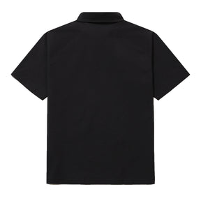 MEN TEXTURED WOVEN SHORT SLEEVE POLO TS 男士 運動上衣