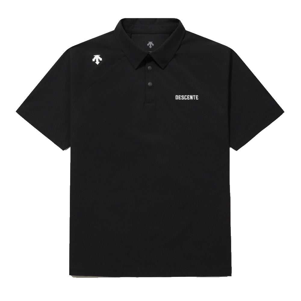 MEN TEXTURED WOVEN SHORT SLEEVE POLO TS 男士 運動上衣