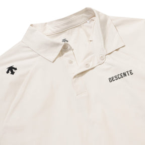 MEN TEXTURED WOVEN SHORT SLEEVE POLO TS 男士 運動上衣