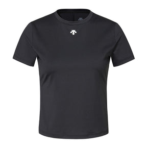 WOMENS SEMI CROP SHORT SLEEVE T-SHIRTS 女士 運動上衣