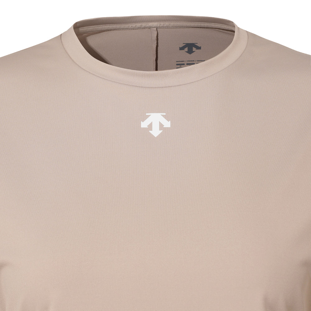 WOMENS SEMI CROP SHORT SLEEVE T-SHIRTS 女士 運動上衣