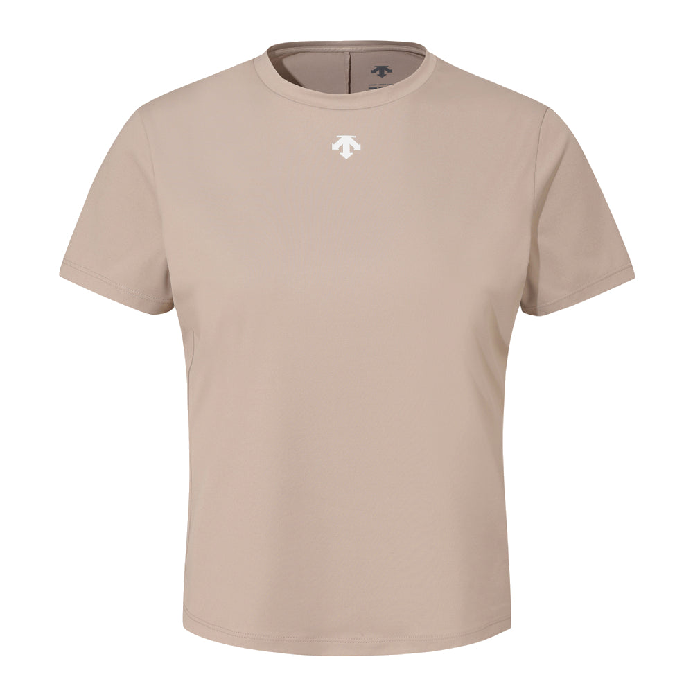 WOMENS SEMI CROP SHORT SLEEVE T-SHIRTS 女士 運動上衣