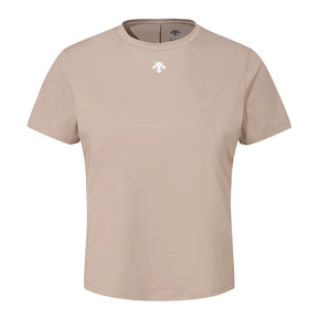 WOMENS SEMI CROP SHORT SLEEVE T-SHIRTS 女士 運動上衣