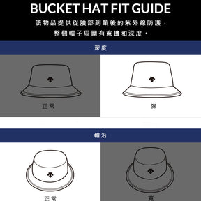 WOMENS SPORTS BASIC FUR BUCKET HAT 女士 運動帽