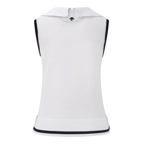 MESH COVER-UP KNIT VEST 女士 高爾夫背心
