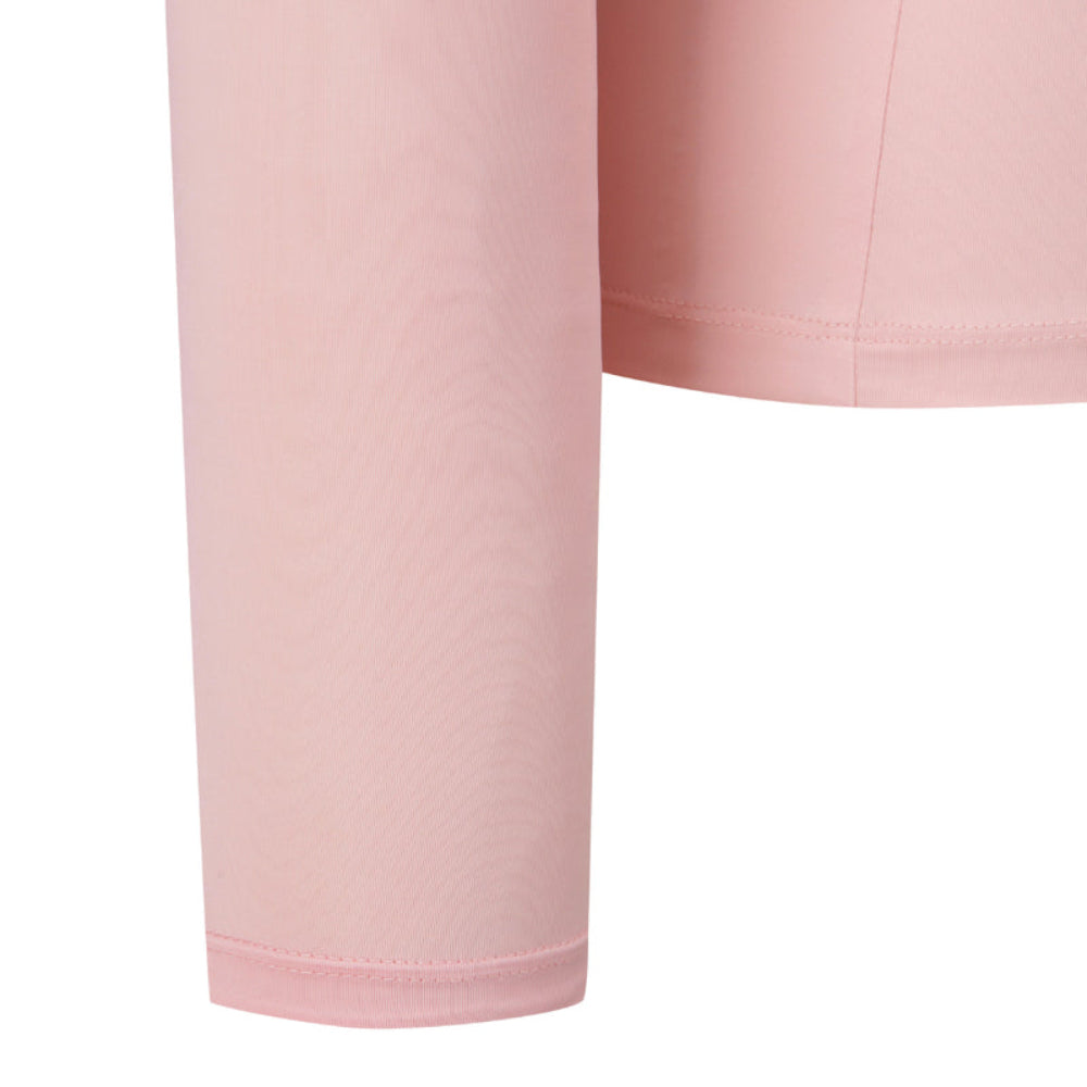 COLLARED COOLING LONG-SLEEVED T-SHIRT 女士 高爾夫翻領上衣