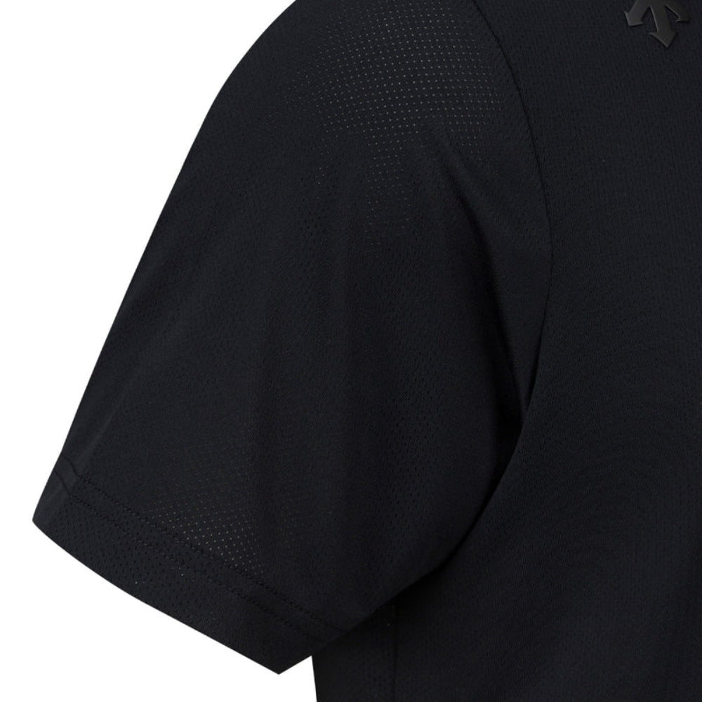JACQUARD Y-COLLARED SHORT-SLEEVED T-SHIRT 男士 高爾夫翻領上衣