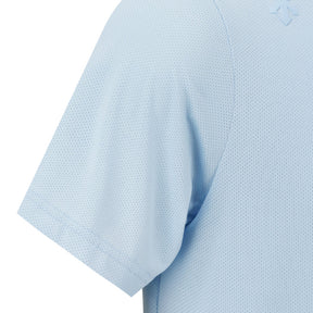 JACQUARD Y-COLLARED SHORT-SLEEVED T-SHIRT 男士 高爾夫翻領上衣
