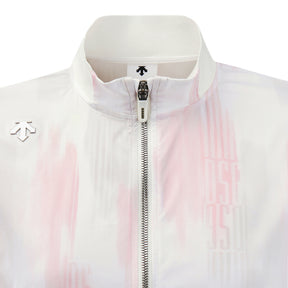 HIGH-NECK RIBBED HEM SHORT-SLEEVED JUMPER 女士 高爾夫高領短袖上衣