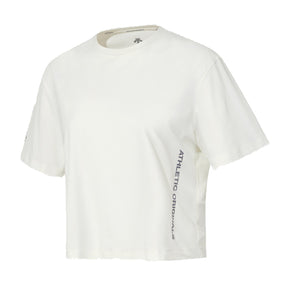 WOMEN'S RUNNING COOL CROP T-SHIRT 女士 休閒短袖上衣
