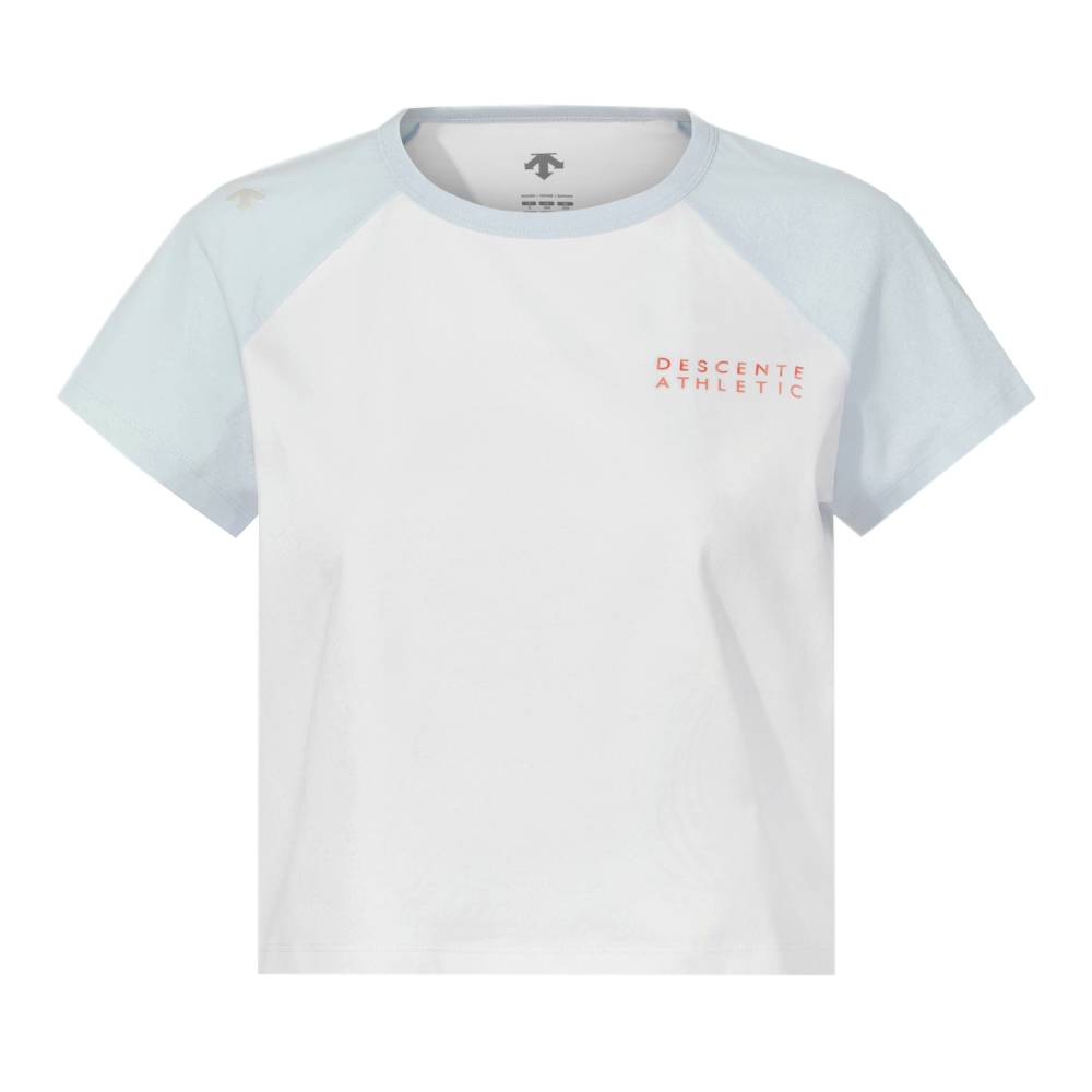 WOMEN GRAPHIC SEMI-CROPPED SHORT SLEEVE TS 女士 運動上衣