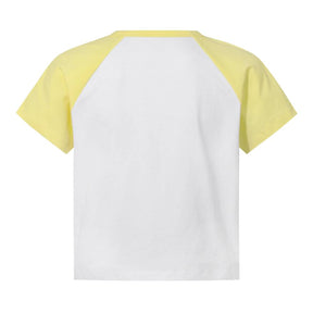 WOMEN GRAPHIC SEMI-CROPPED SHORT SLEEVE TS 女士 運動上衣