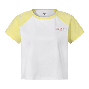 WOMEN GRAPHIC SEMI-CROPPED SHORT SLEEVE TS 女士 運動上衣