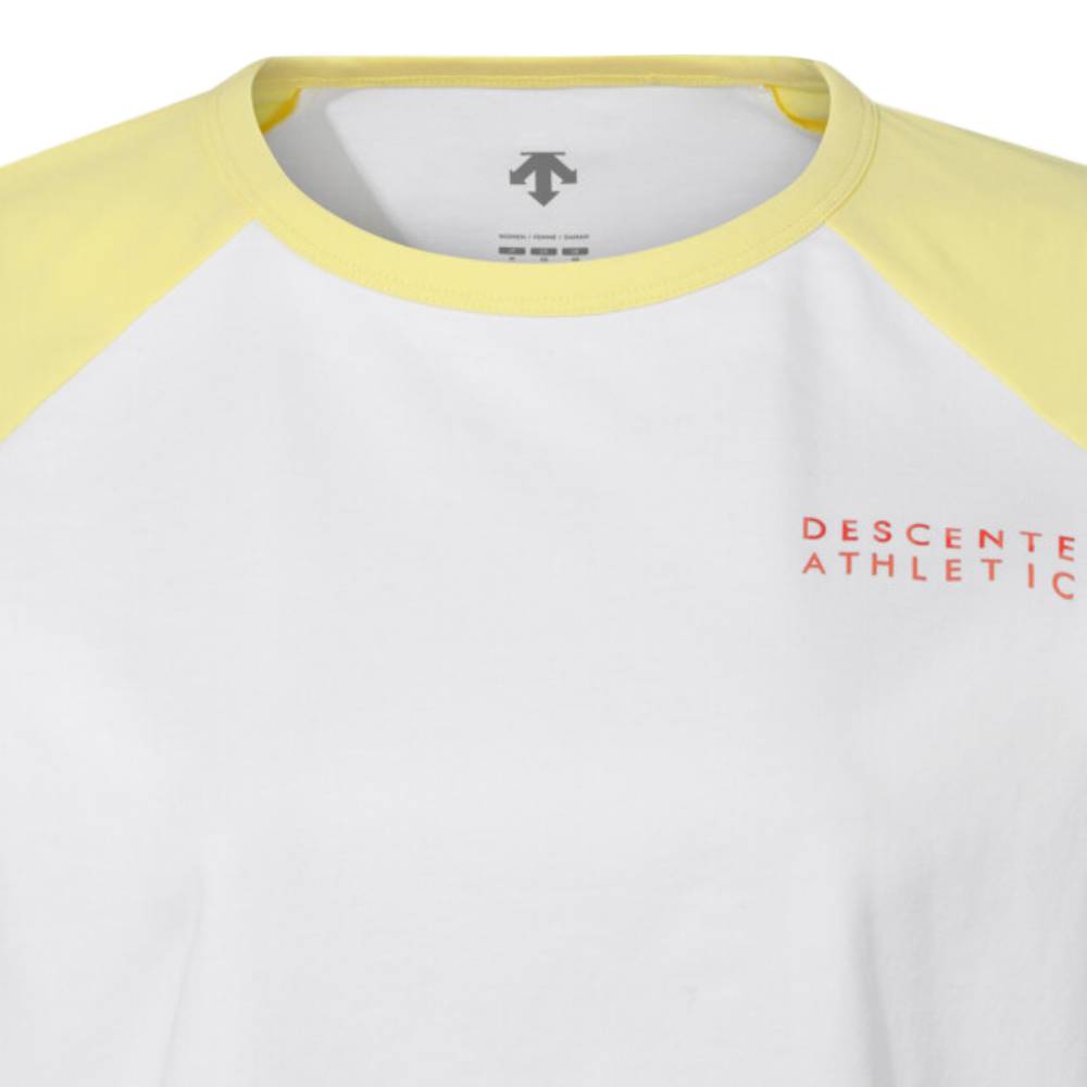 WOMEN GRAPHIC SEMI-CROPPED SHORT SLEEVE TS 女士 運動上衣