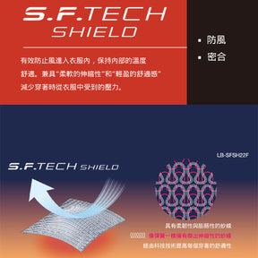 S.F. TECH SHIELD STAND JACKET 男士 立領外套