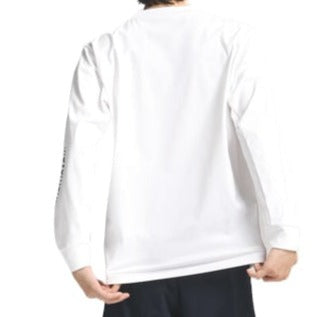 DESCENTE DRY STRETCH SLEEVE LOGO LONG SLEEVE SHIRT 男士運動上衣