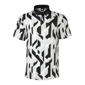 MEN'S JACQUARD PATTERNED TS 男士 短袖POLO衫