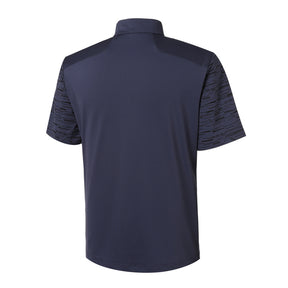 MEN'S SLEEVE CONTRAST HALF ZIP TS 男士 小高領上衣