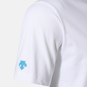 [DESCENTE X 101] HALF MENS T SHIRTS 男士 白色短袖T恤