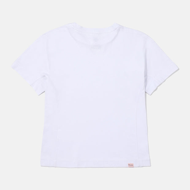 WOMENS SILET HALF T SHIRTS 女士 白色短袖T恤