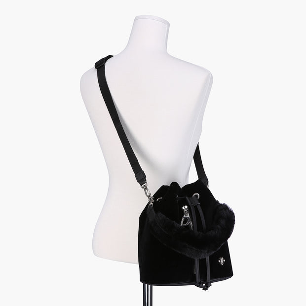 WOMEN'S SKI FUR BUCKET BAG 女士 滑雪水桶包